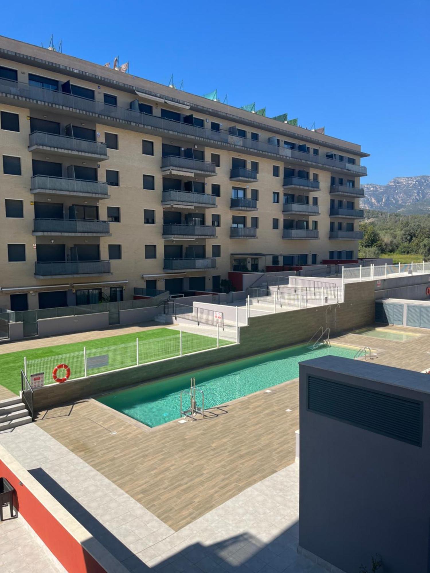 Apartamento Con Piscina ,Parking Y Aire Acondicionado Sant Carles De La Rapita Exterior photo